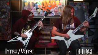 Children of Bodom quotBlooddrunkquot Guitar Lesson [upl. by Marucci]