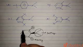 Which of the following compound will not show steric inhibition of resonance [upl. by Aloysia341]