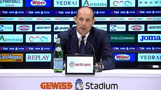 ALLEGRI post AtalantaJuve 00 conferenza stampa quotContento del risultato Bremer Yildiz Chiesaquot [upl. by Doubler200]