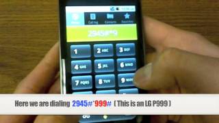 Unlock LG  How to Unlock any LG Phone by Unlock Code Instructions Tutorial  Guide [upl. by Ahsienad]