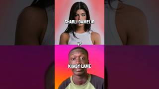 Charli Damelio vs Khaby Lame [upl. by Pall]