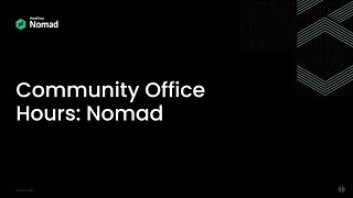 COH Nomad 17  Workload Identity and Consul and Vault Improvements [upl. by Leroi]