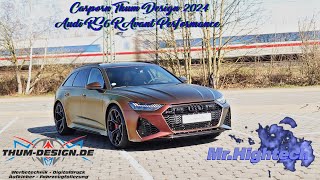 Carporn Thum Design 2024 Audi RS6 R Avant Performance FULL HD 50FPS [upl. by Airdnahc123]