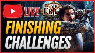 FARM Test  Finishing Challenges🔴FB Slayer Build Blasting🔴PoE 325 [upl. by Ezar142]