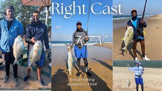 Fishing expedition 2024 in KZNrightcastfishing  Pompano Stumpnose Springer Shad [upl. by Concettina]