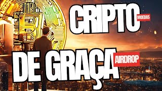 COMO GANHO CRIPTOMOEDAS DE GRAÇA [upl. by Korenblat]