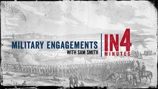 Military Engagements During the Civil War The Civil War in Four Minutes [upl. by Siryt]