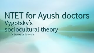 Vygotsky’s sociocultural theory [upl. by Araek405]