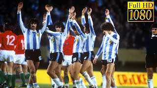 Argentina  Hungary World Cup 1978  Full highlight 1080p HD  Mario Kempes [upl. by Aubert]