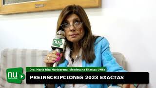 Preinscripciones 2023 en la Facultad de Ciencias Exactas  UNSa [upl. by Zaid]