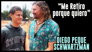 Diego Schwartzman y Diego Amuy en la Trinchera peque peke tenis [upl. by Onirefes]