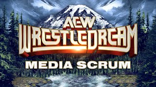 AEW WrestleDream Post Media Scrum  101224 Tacoma Washington [upl. by Einafit]