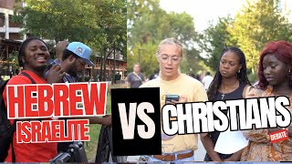 HEBREW ISRAELITES VS GROUP OF CHRISTIAN WOMEN  EVERYONE CAN RECEIVE SALVATION [upl. by Dnomad]