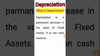 What Is Depreciation I Depreciation kya hi I depreciation shorts short [upl. by Amaral]