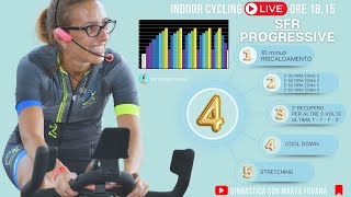 Indoor Cycling Live SFR  RIP  PRG  Raggiungi i Tuoi Obiettivi con Me  Lezione Spinning 04 [upl. by Jaco]