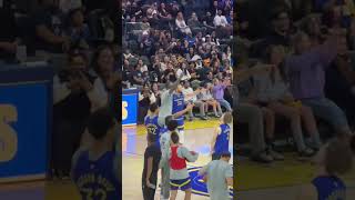 Steph Curry amp Draymond Green Go Wild to Taylor Swift 🎶🏀 [upl. by Holbrook]