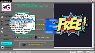 VG Tool Version V31 Free For All User Unlimited MTK Error Fix Tab amp Supported More Than 500Models [upl. by Ettesoj]