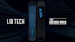 20232024 GOLDEN ORCA  LIB TECH SNOWBOARD [upl. by Sivet]