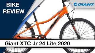 Giant XTC Jr 24 Lite 2020 bike review [upl. by Ludwigg479]