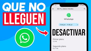 Como HACER QUE NO ME LLEGUEN MENSAJES de Whatsapp SIN APAGAR el WIFI Guia Completa [upl. by Nohtan473]