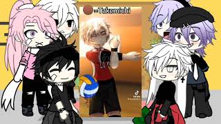 bonten react to Takemichi as gacha Random tiktok ep 2 [upl. by Suidaht434]