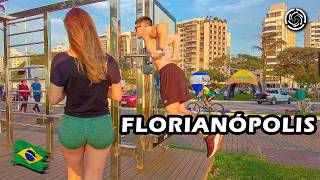 Walking in Florianópolis Brazil 🇧🇷 The Magic Island 【 4K UHD 】 [upl. by Oizirbaf]