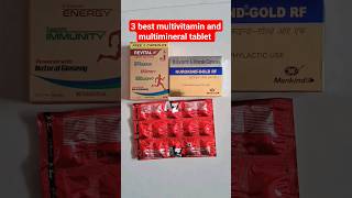 multivitamin and multimineral tablet  कमजोरी के लिए 3 बेस्ट विटामिन टेबलेट shorts [upl. by Sukey236]