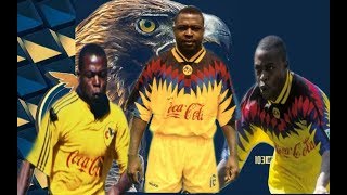 Todos los goles de Kalusha Bwalya con el Club América [upl. by Eelarbed]