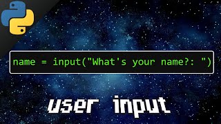 Python user input ⌨️ [upl. by Ytima]