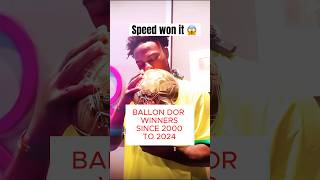 Ballon Dor winners 20002024 shorts [upl. by Gurevich]