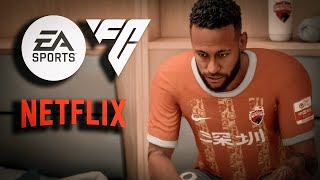 LA FIN DE CARRIERE DE NEYMAR  FILM FC 24 [upl. by Ciprian136]