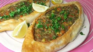 Kıymalı Ramazan Pidesi Nasıl Hazırlanır [upl. by Anotyal]