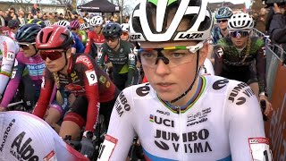 Cyclocross Gavere Women Elite 50fps 26 Dec 2023 [upl. by Douglas]