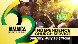 Jamaica 62 Independence Church Service  July 28 2024 [upl. by Atikir]