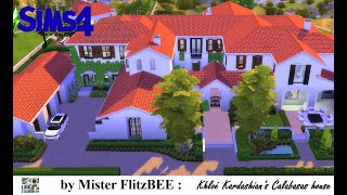 The Sims 4  Khloe Kardashian house tour With CC [upl. by Atelahs]