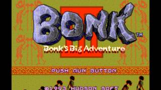 Bonk III Bonks Big Adventure TG16 Music King Drool III The Size of Things to Come [upl. by Hnilym]