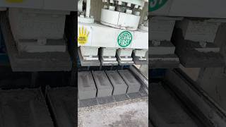 Fly Ash bricks 🧱 Making In Plant shorts shortsviral shortvideo [upl. by Mlawsky]