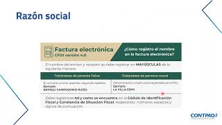 CONTPAQi® Factura Electrónica ANEXO 20 Versión 40 2023 [upl. by Eimorej297]