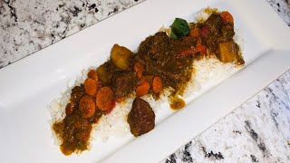 Quick And Easy Stew Beef Recipe Denaiyas Diary [upl. by Ilak]