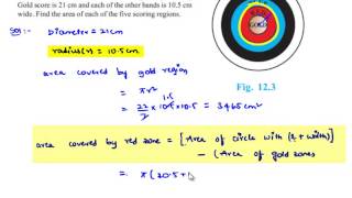 NCERT Solutions for Class 10 Maths Chapter 12 Areas Related to Circles Ex 121 Q3 [upl. by Rima]