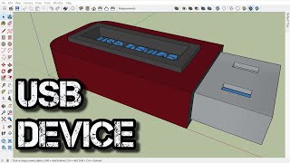 USB Device  USB  sketchup viralvideo tecnology computerscience devices [upl. by Asserak]