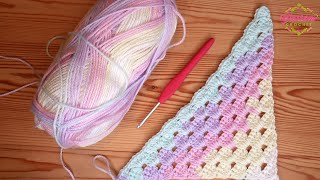 Crochet A Shell Stitch Shawl  EASY Beginner Pattern [upl. by Krasner]