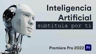 Subtítulos automáticos en Premiere pro 2022  Tutorial [upl. by Dolora]