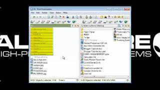 How to enable hidden folder in your removable drive using free commander [upl. by Lehctim587]