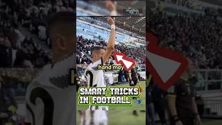 Why do footballers raise their hands 🤷🏽‍♂️😬football viral [upl. by Akinad]