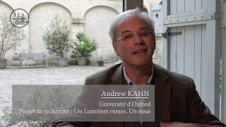 Andrew Kahn 20182019 Paris IAS fellow [upl. by Agna]