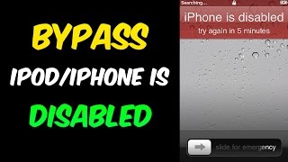 Forgot iPod PASSWORD How to FIX IT without a restore [upl. by Ayiak498]