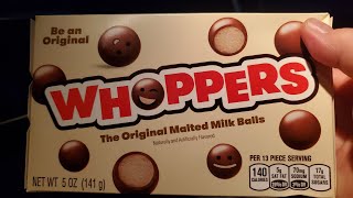 Classic Candy Review Whoppers Malted Milk Balls [upl. by Aenal]