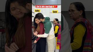 Life in love marriage🥵 youtubeshorts shorts ytshorts couple saasbahu marriage simrit [upl. by Docila]