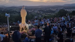 Medjugorje  live Rosary for World Peace and extraordinary apparition [upl. by Anaed]